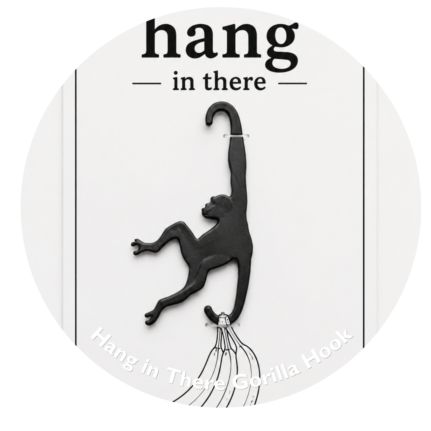 Hang in There Gorilla Hook